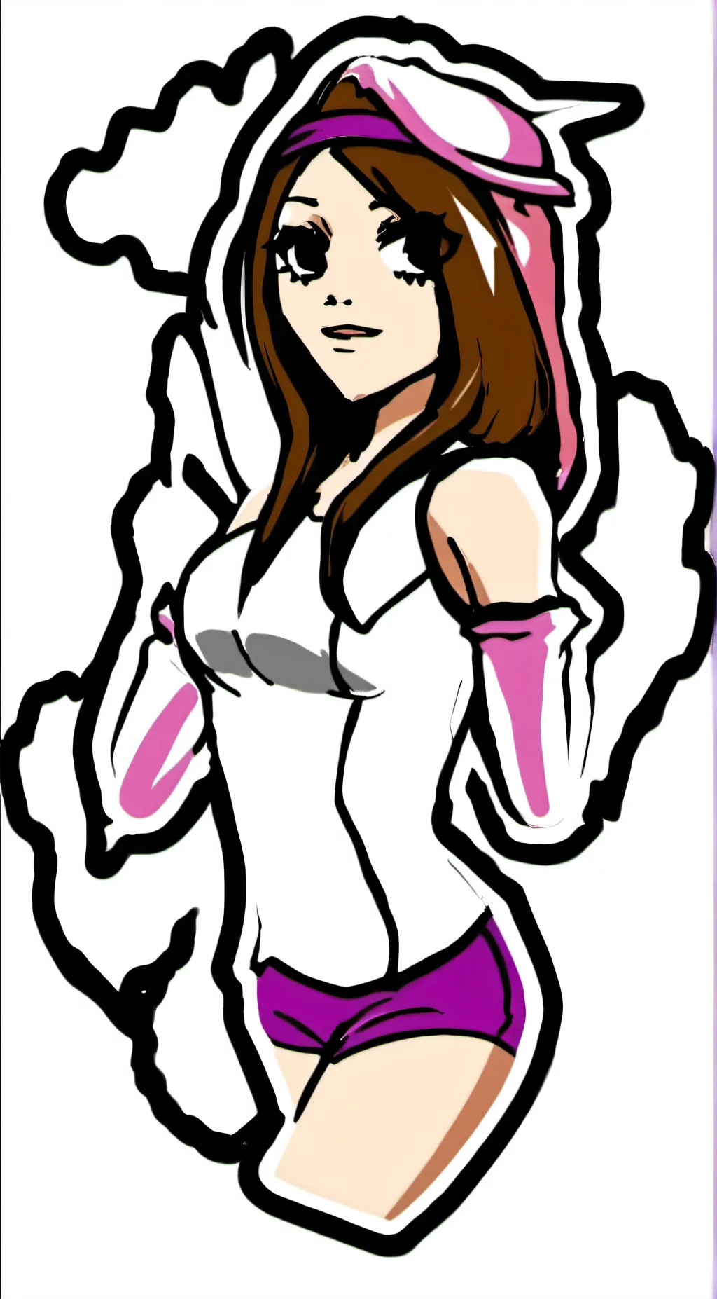 ai character: cool background