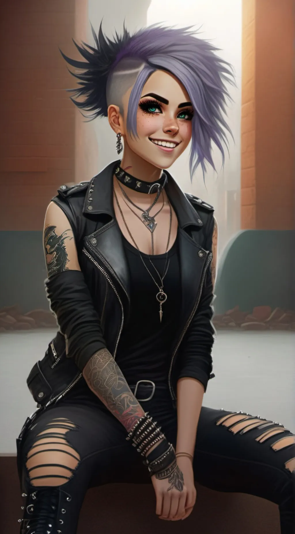 ai character: Nox background