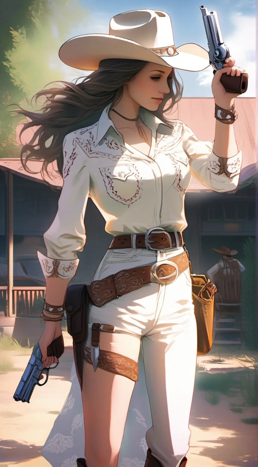 ai character: sally background