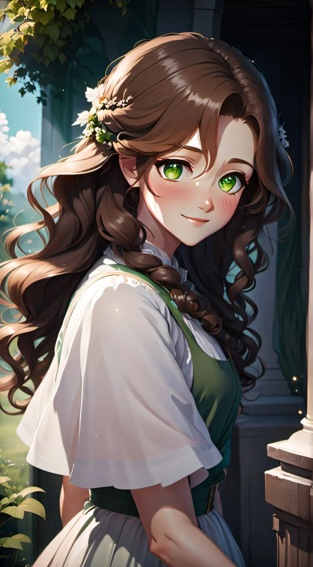 ai character: June background