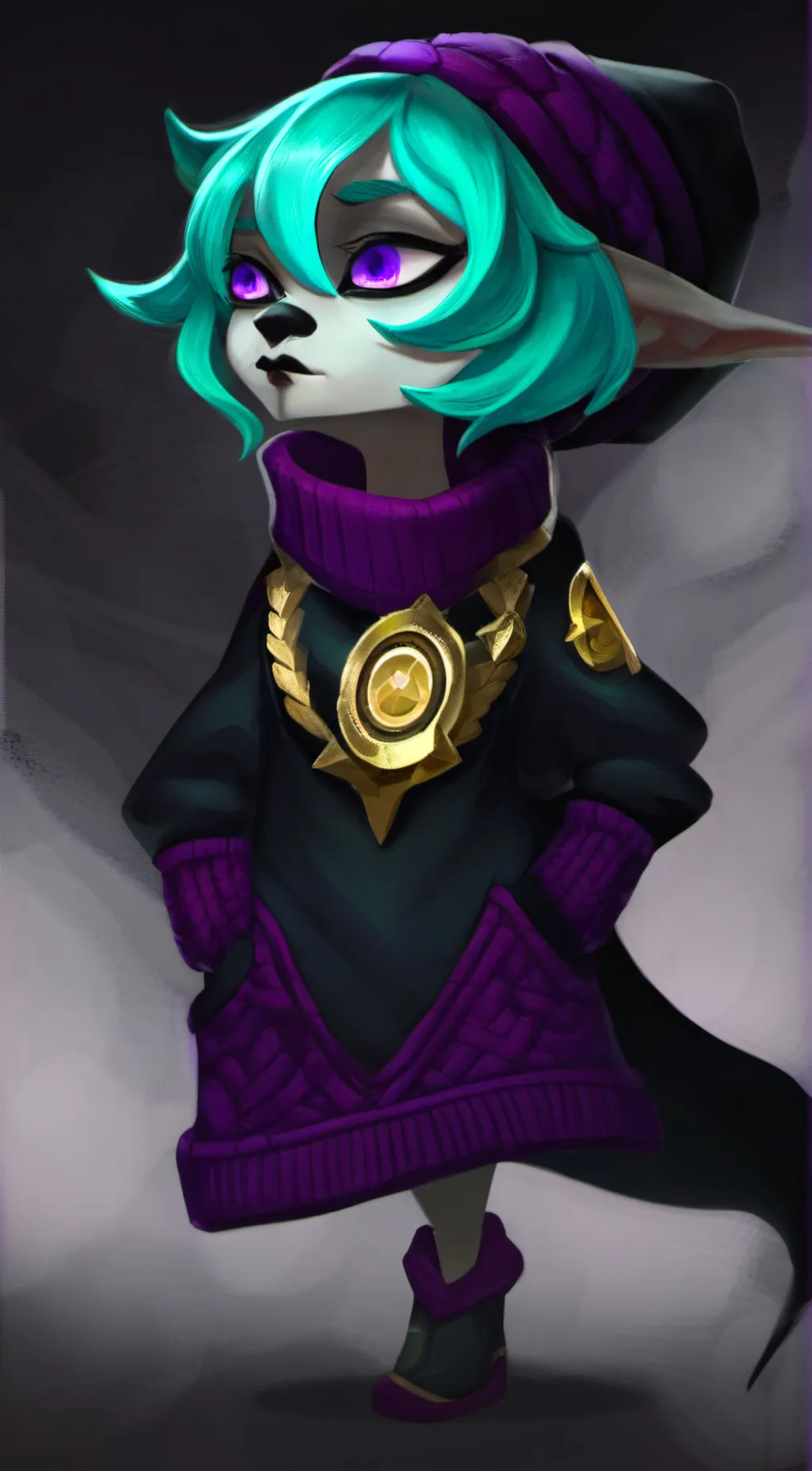 ai character: Vex background