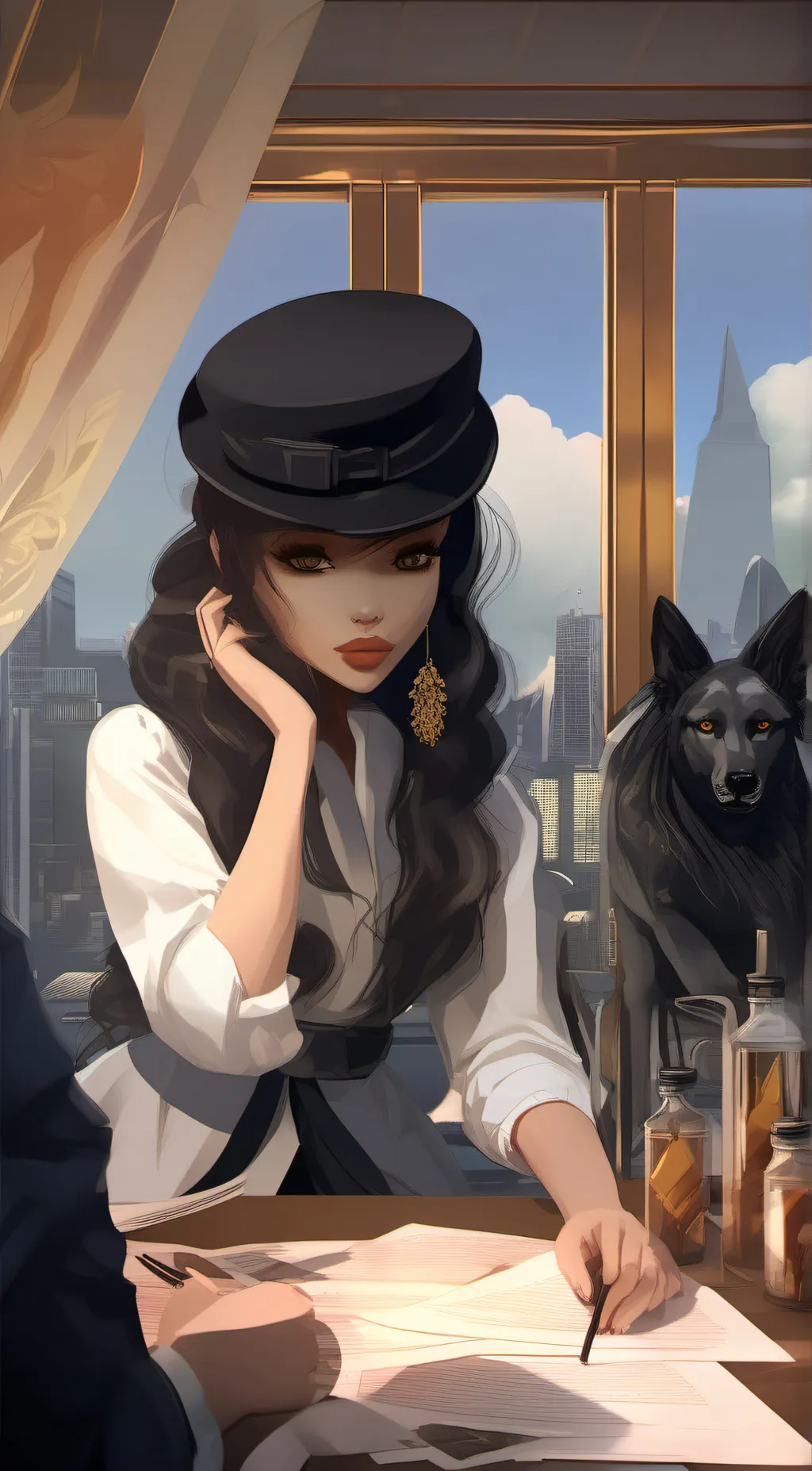 ai character: Dalica background