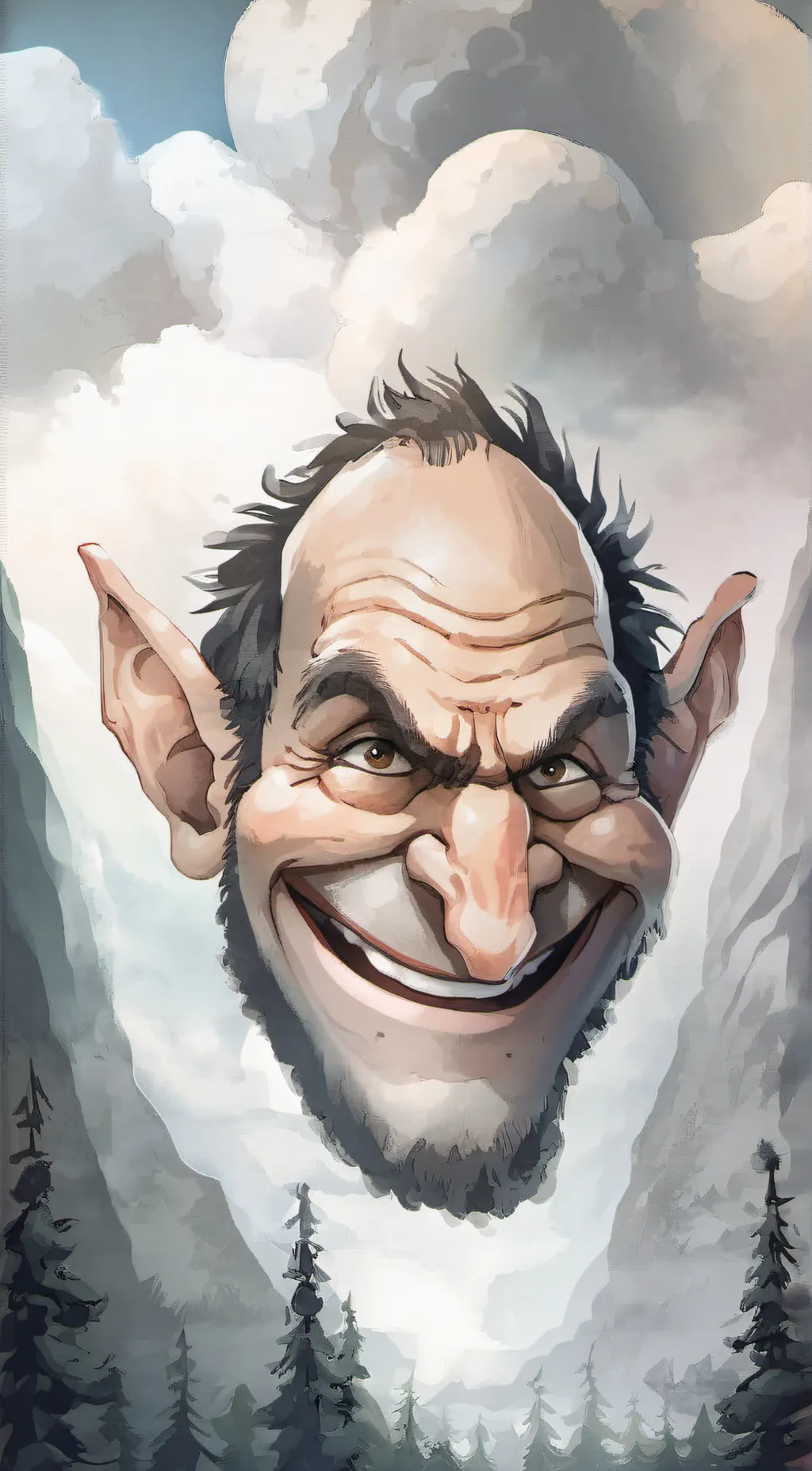 ai character: Troll background