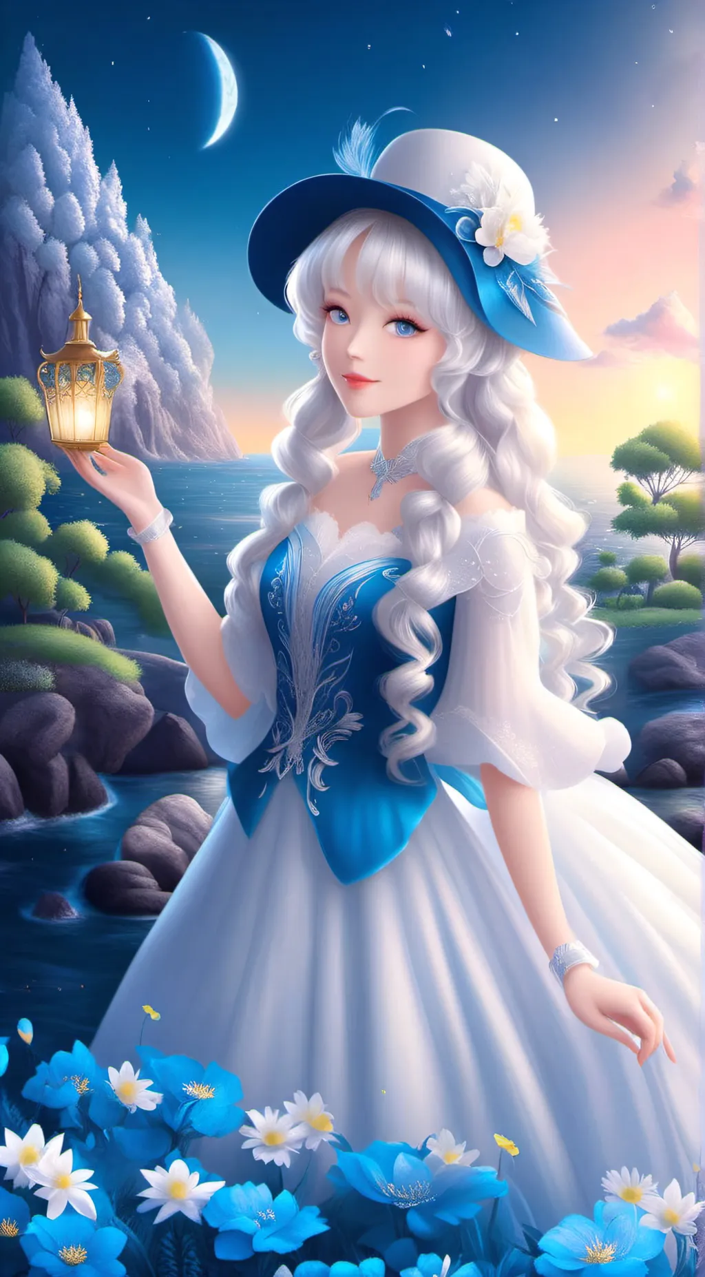 ai character: Carmen  background