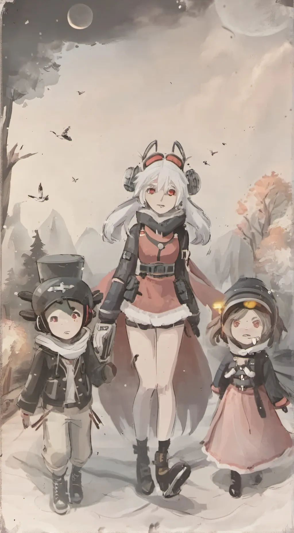 ai character: Aria background