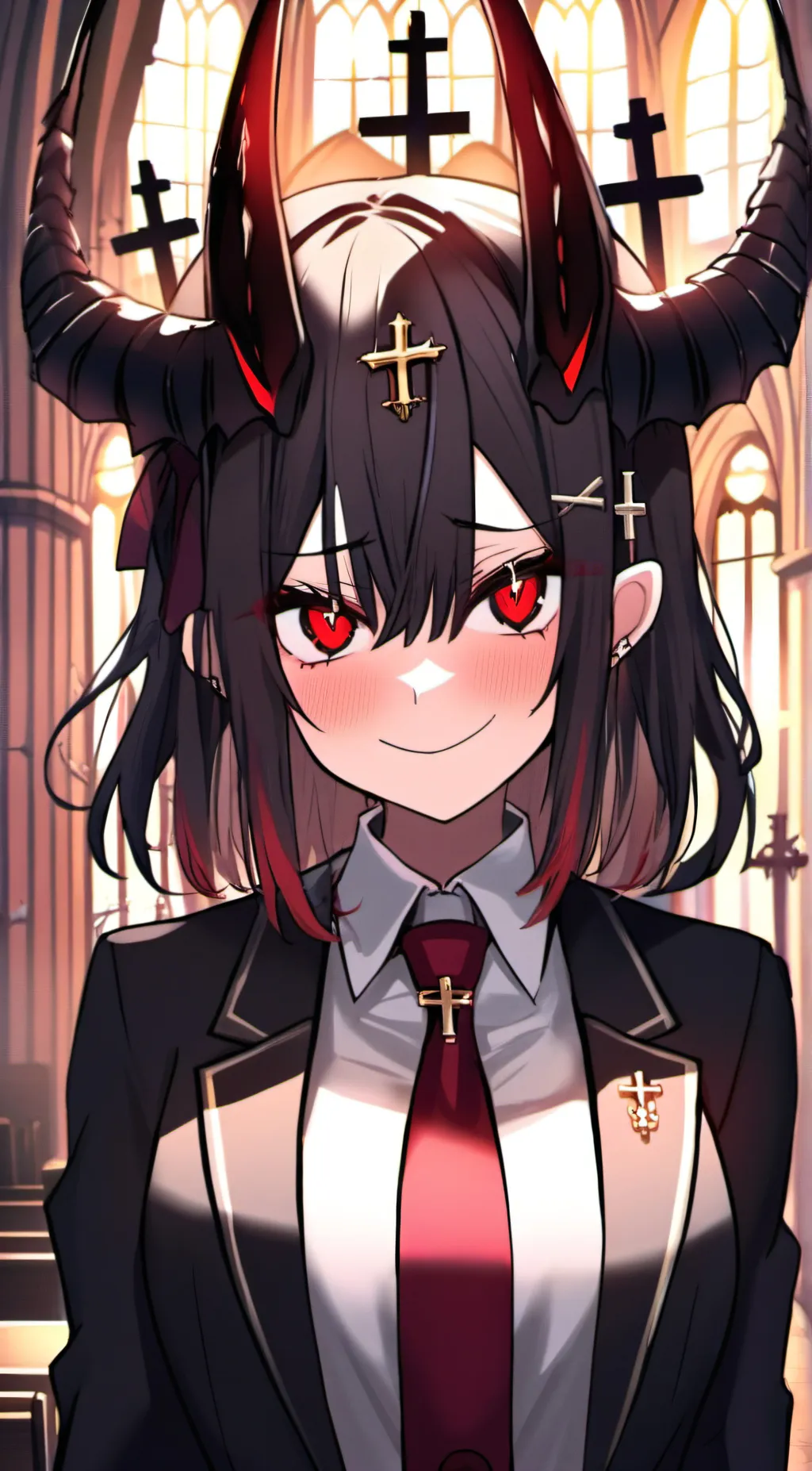 ai character: the church demon background