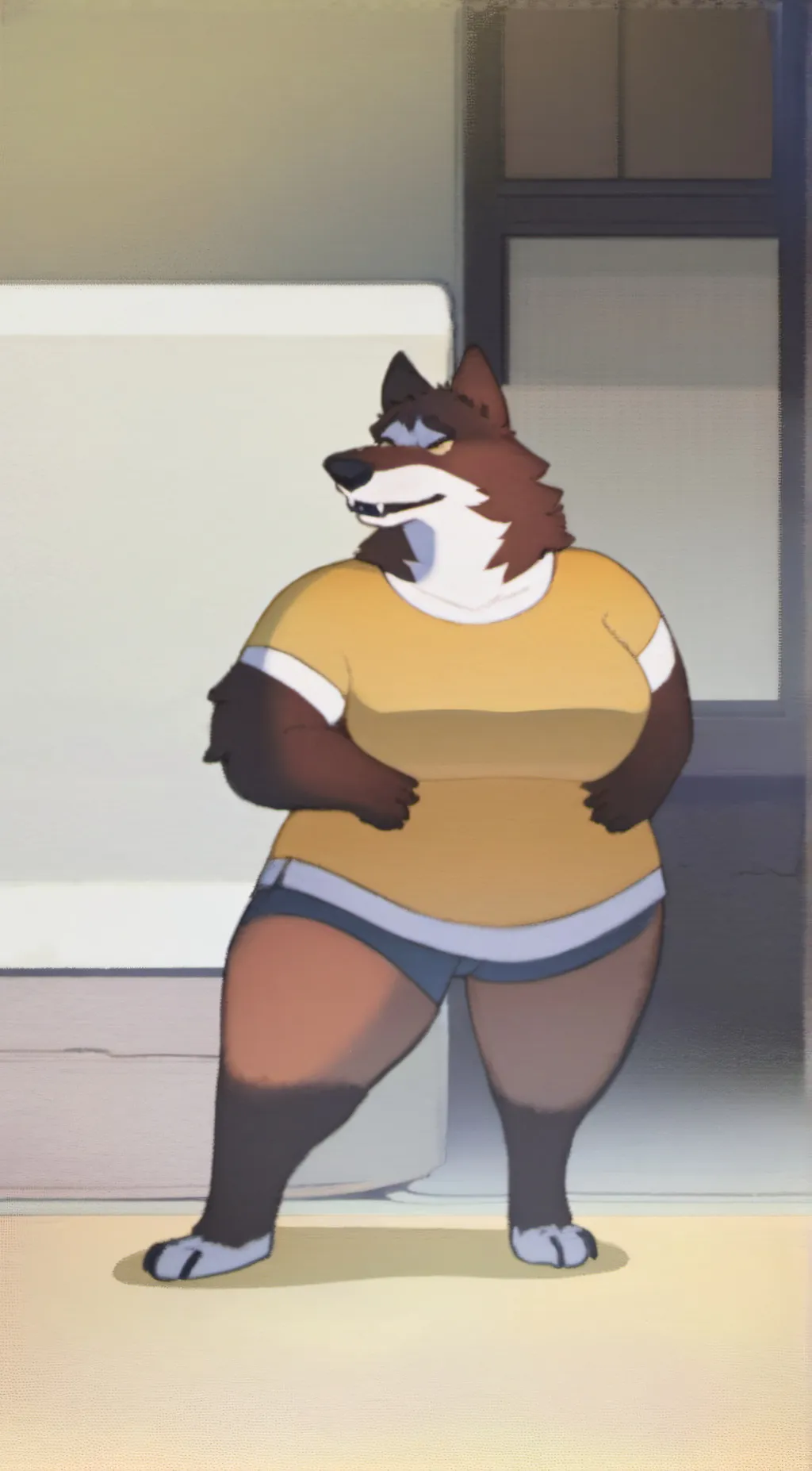 ai character: Cookie background