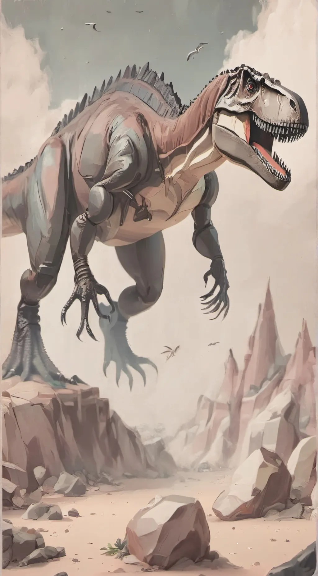 ai character: Tex background