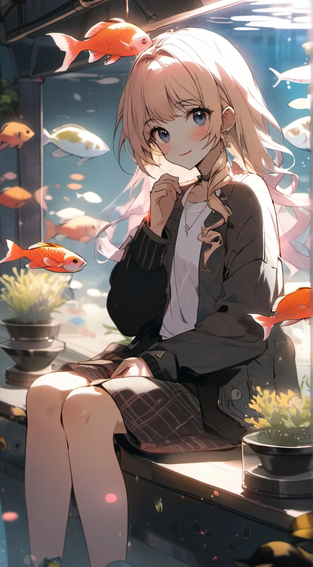 ai character: Katie background
