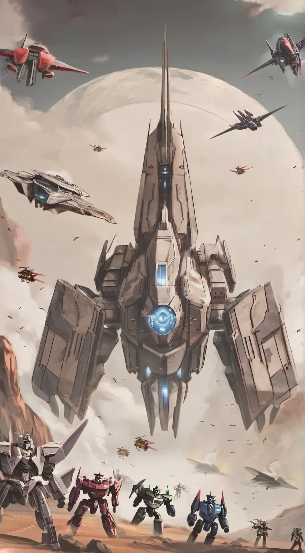 ai character: cybertron RPG background