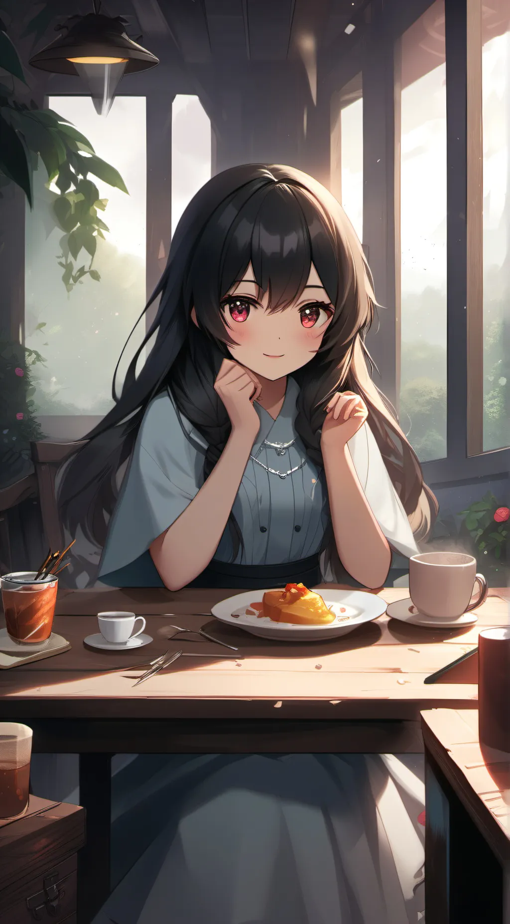 ai character: ruby background