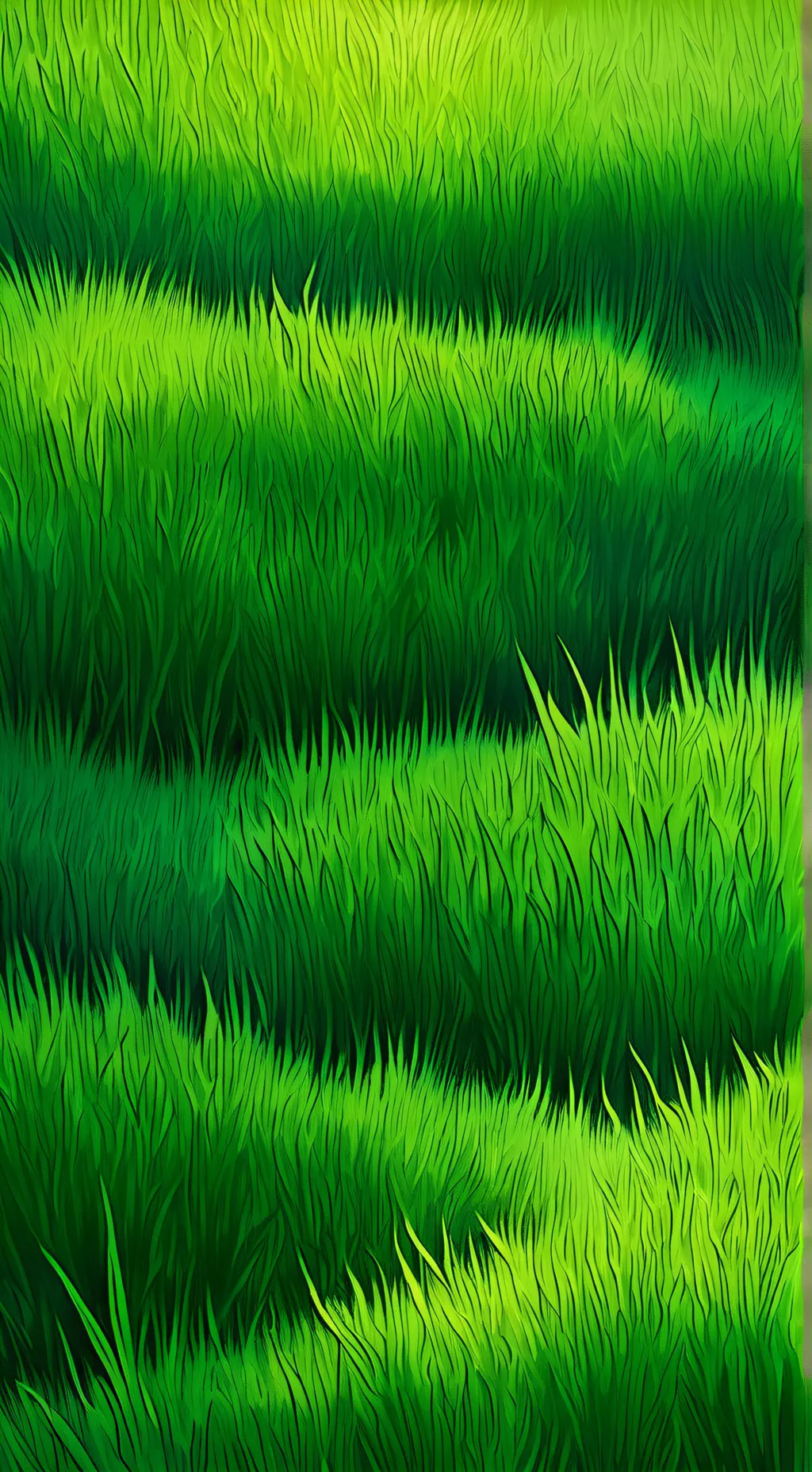 ai character: grass background