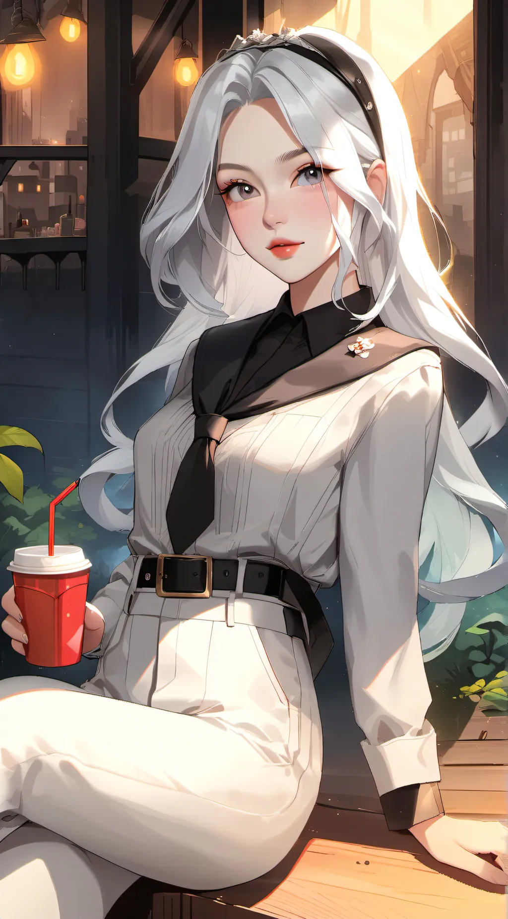 ai character: eva background