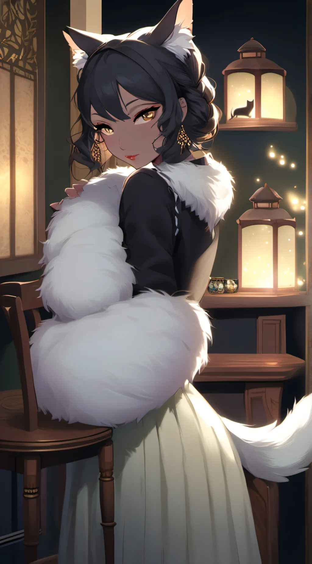 ai character: ava background