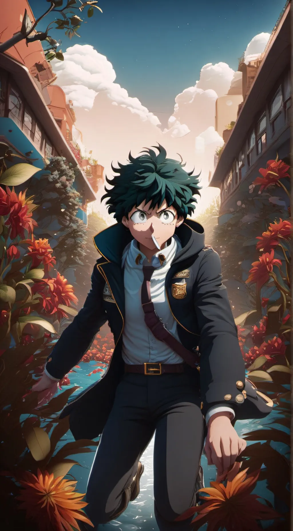 ai character: Class 1-A background