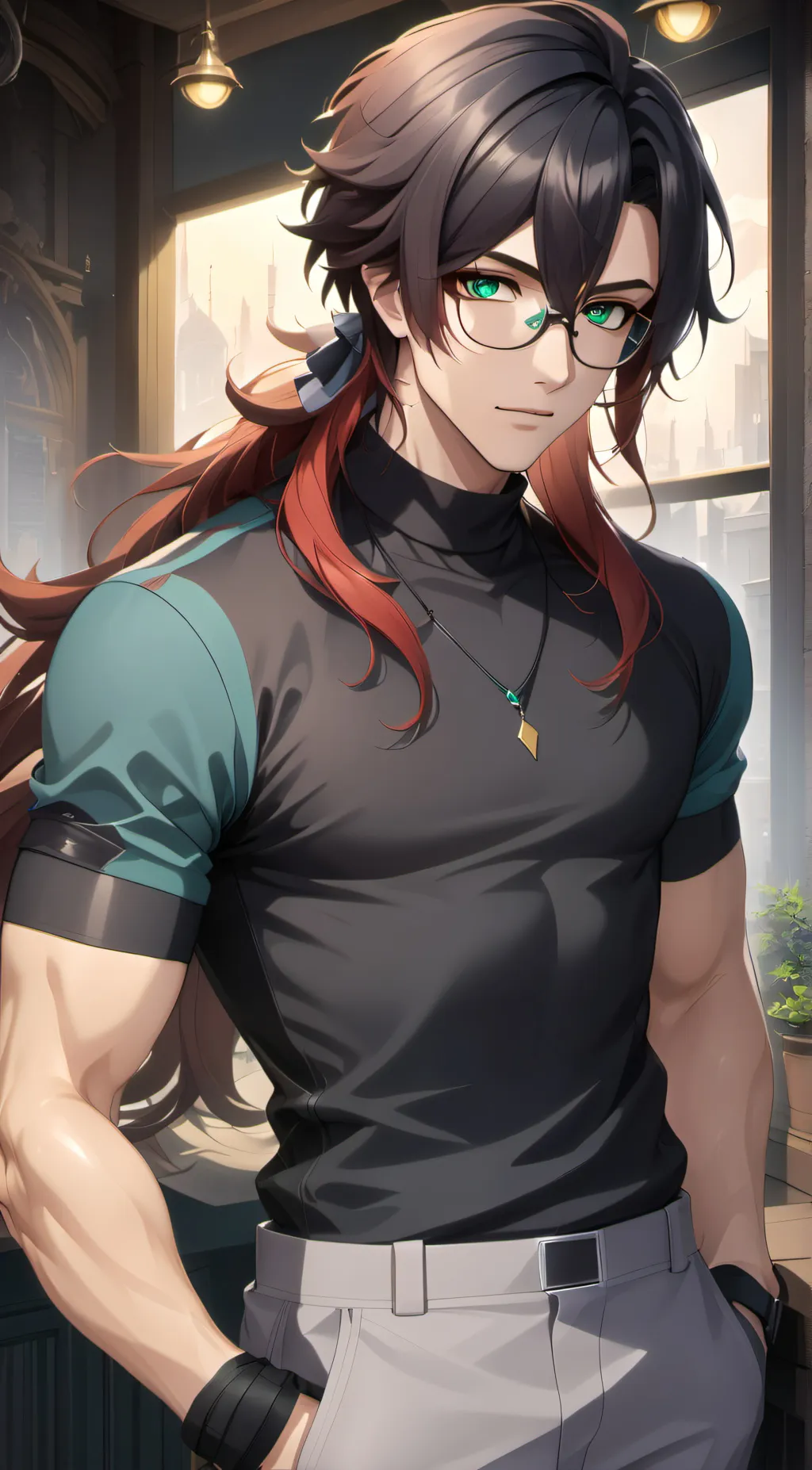 ai character: Oliver Ellis background