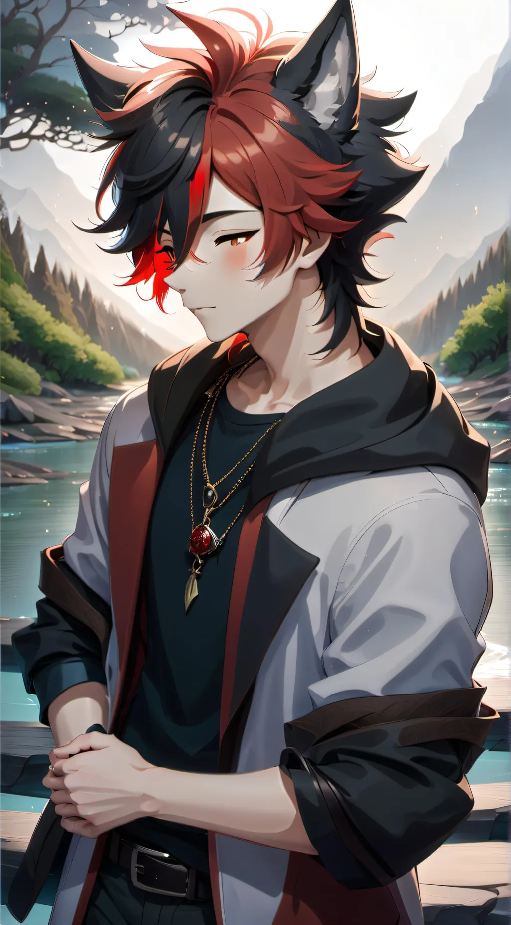ai character: Zachary  background