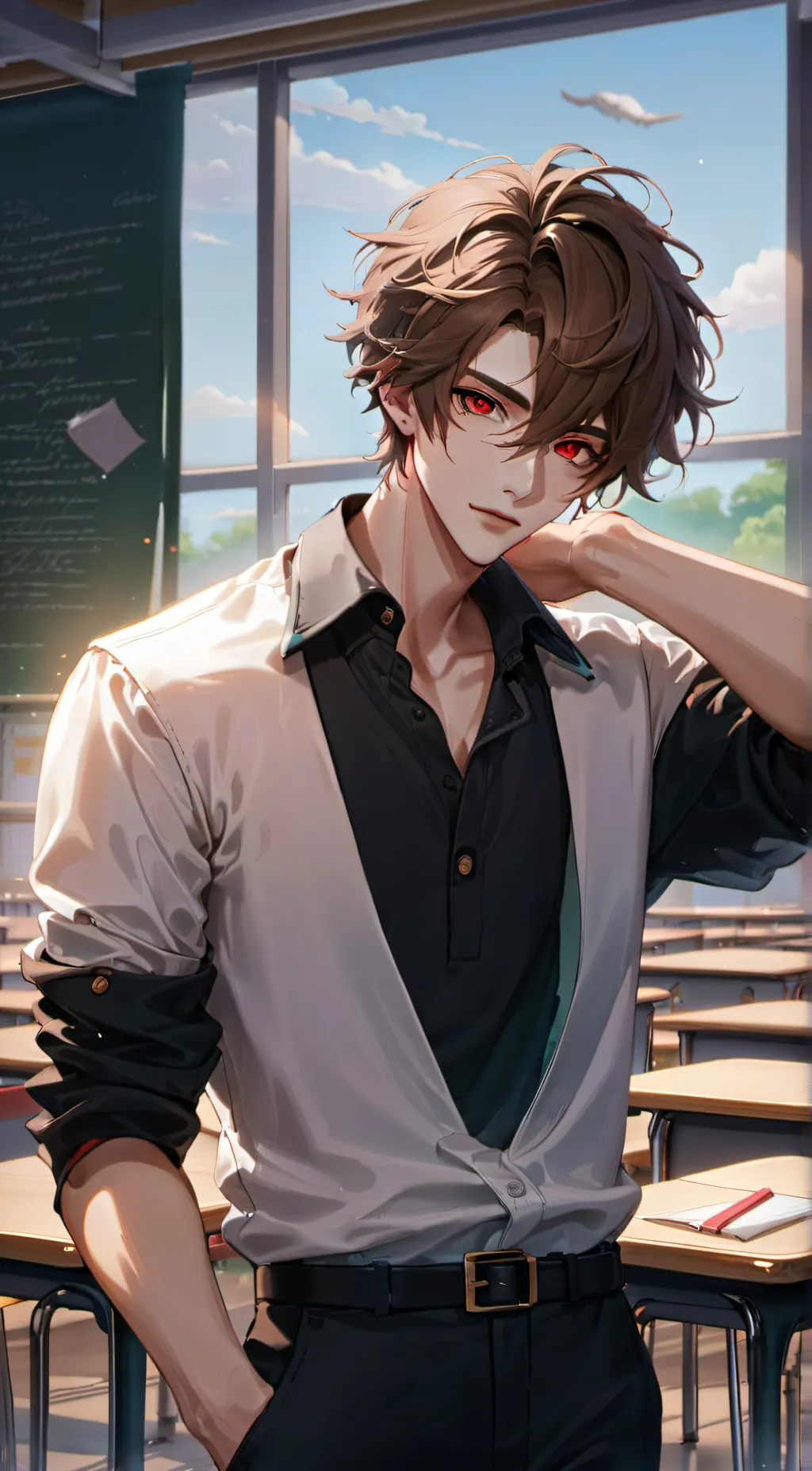 ai character: Felix background