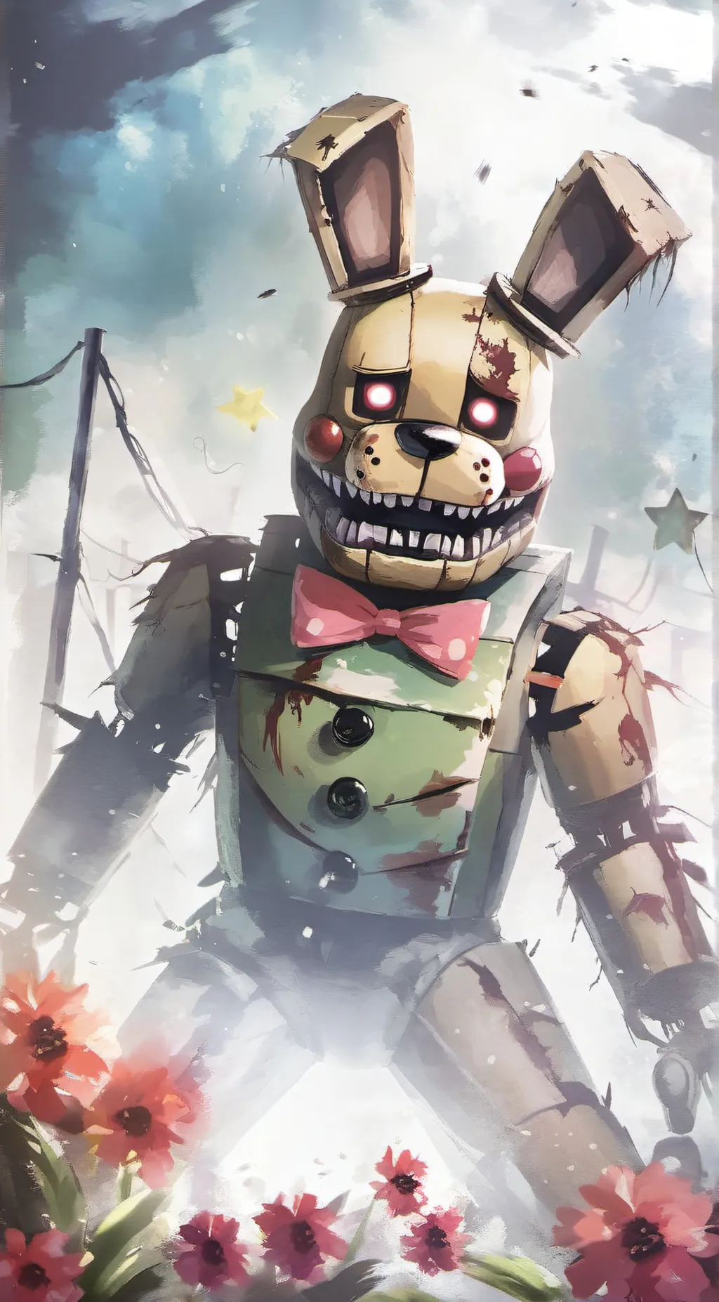 ai character: springtrap background