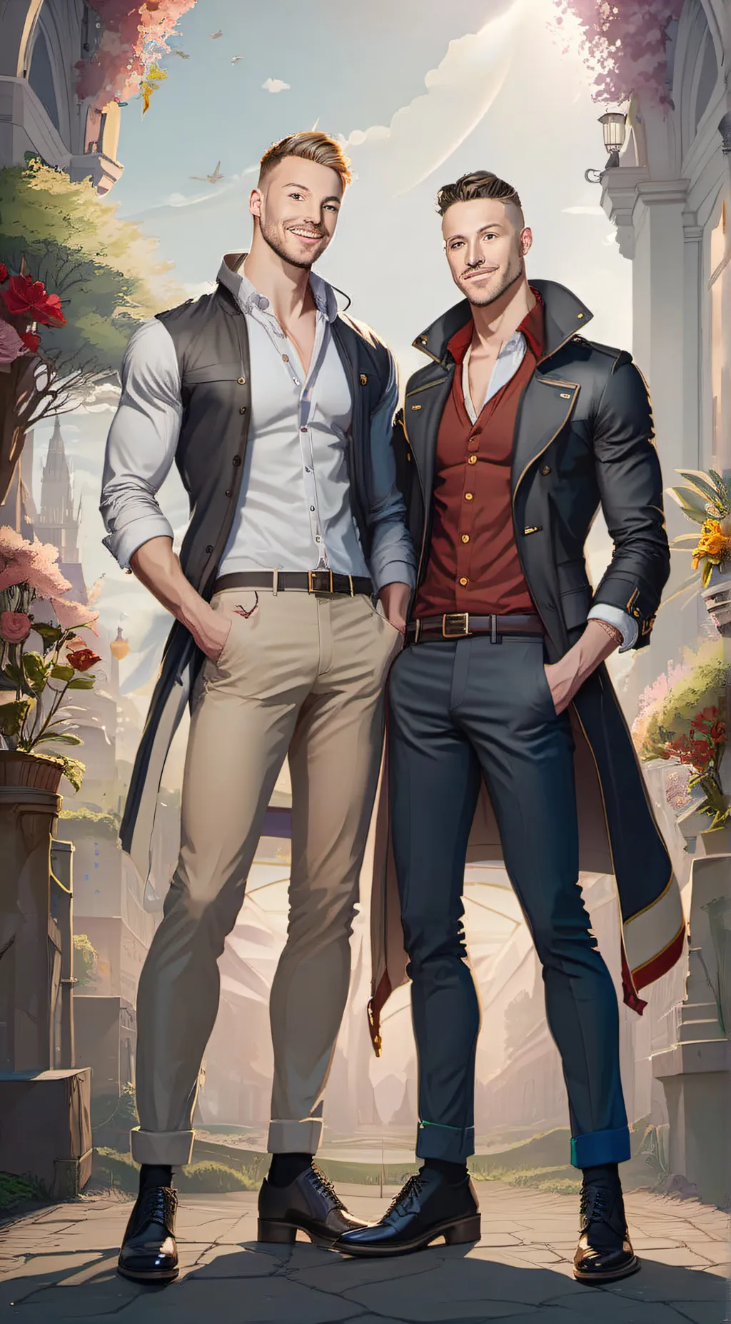 ai character: Your gay dads background
