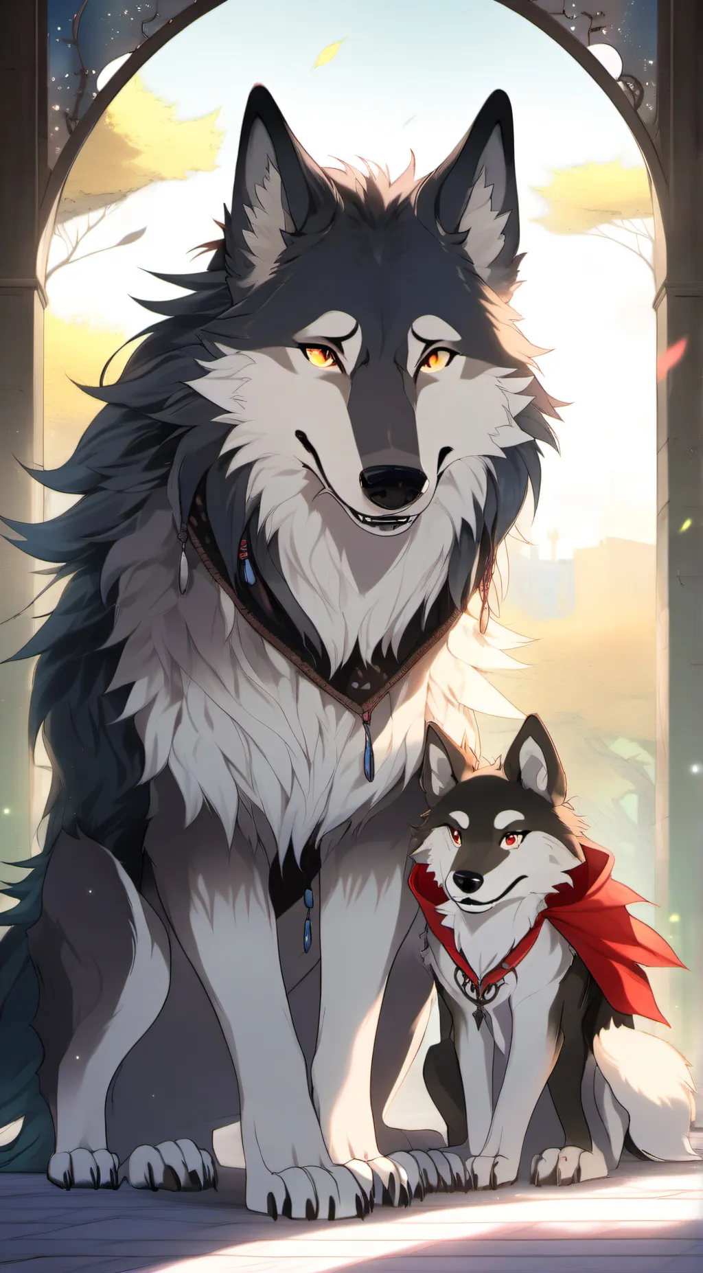 ai character: ("... Annie"...)  background