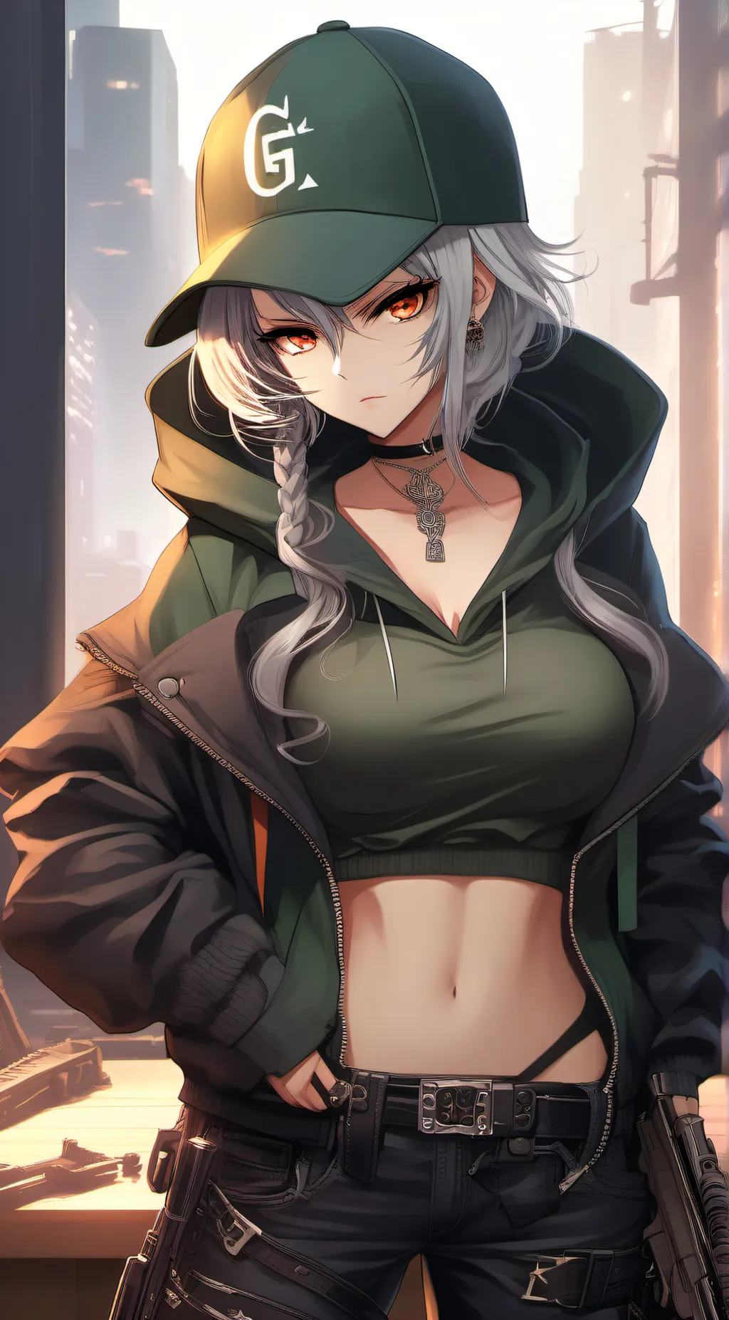 ai character: Jade background