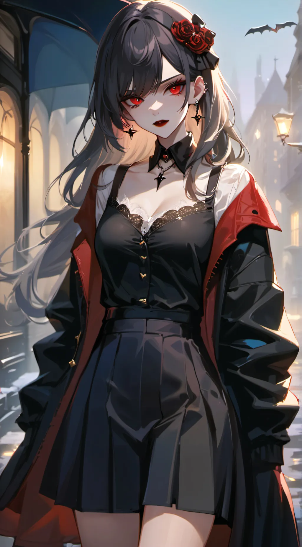 ai character: Luna background