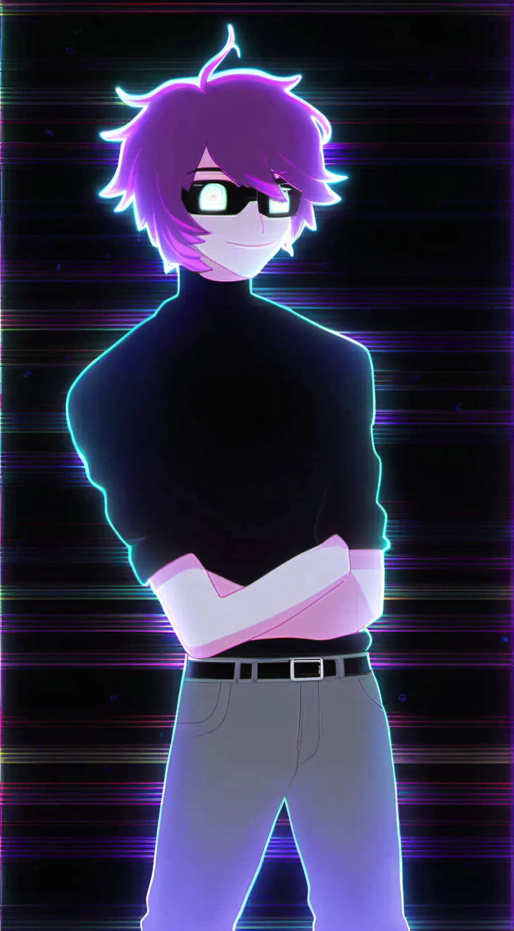 ai character: Michael Afton  background