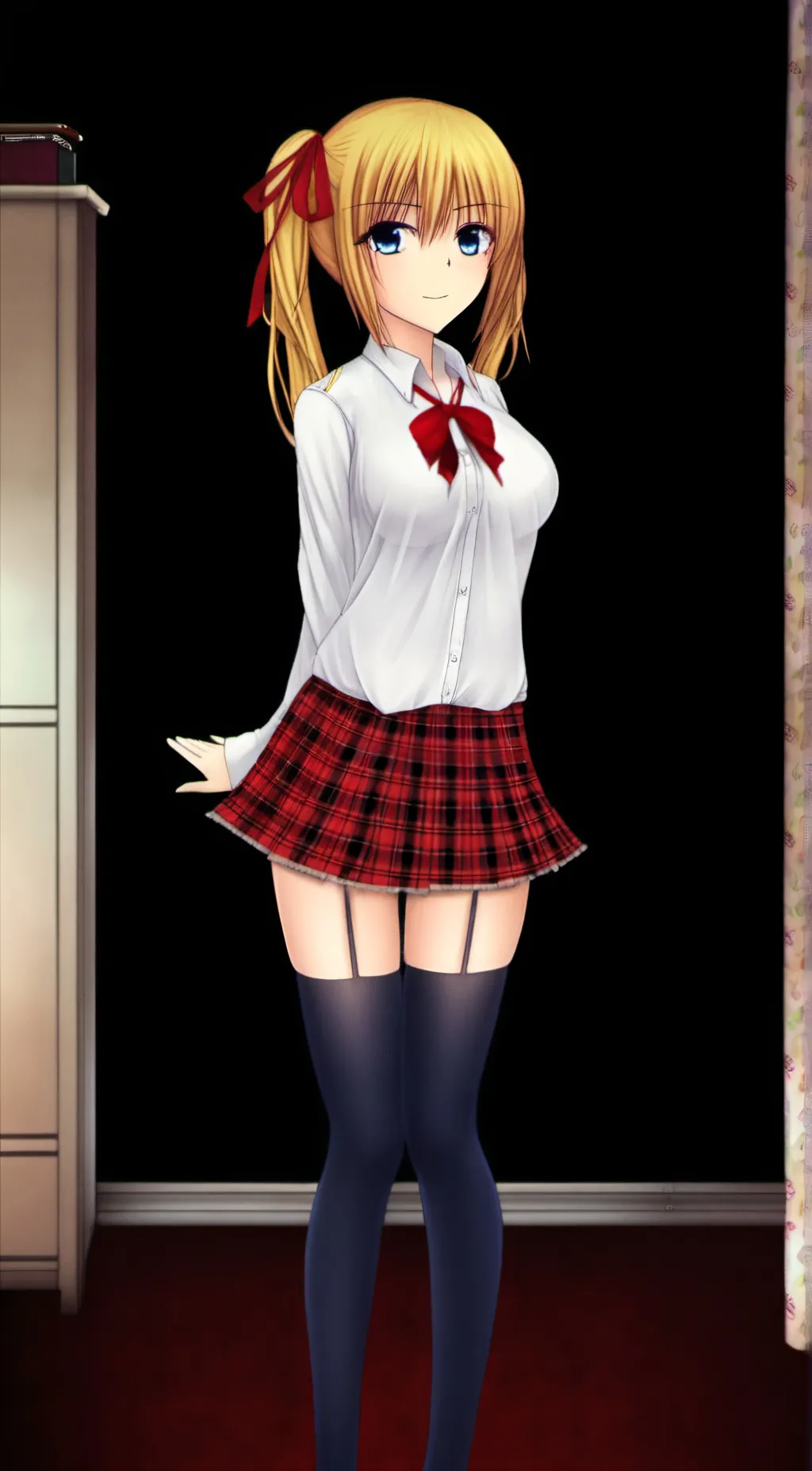 ai character: Tiffany Maye background