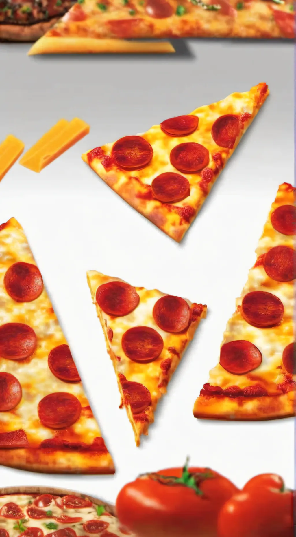 ai character: Pizza background