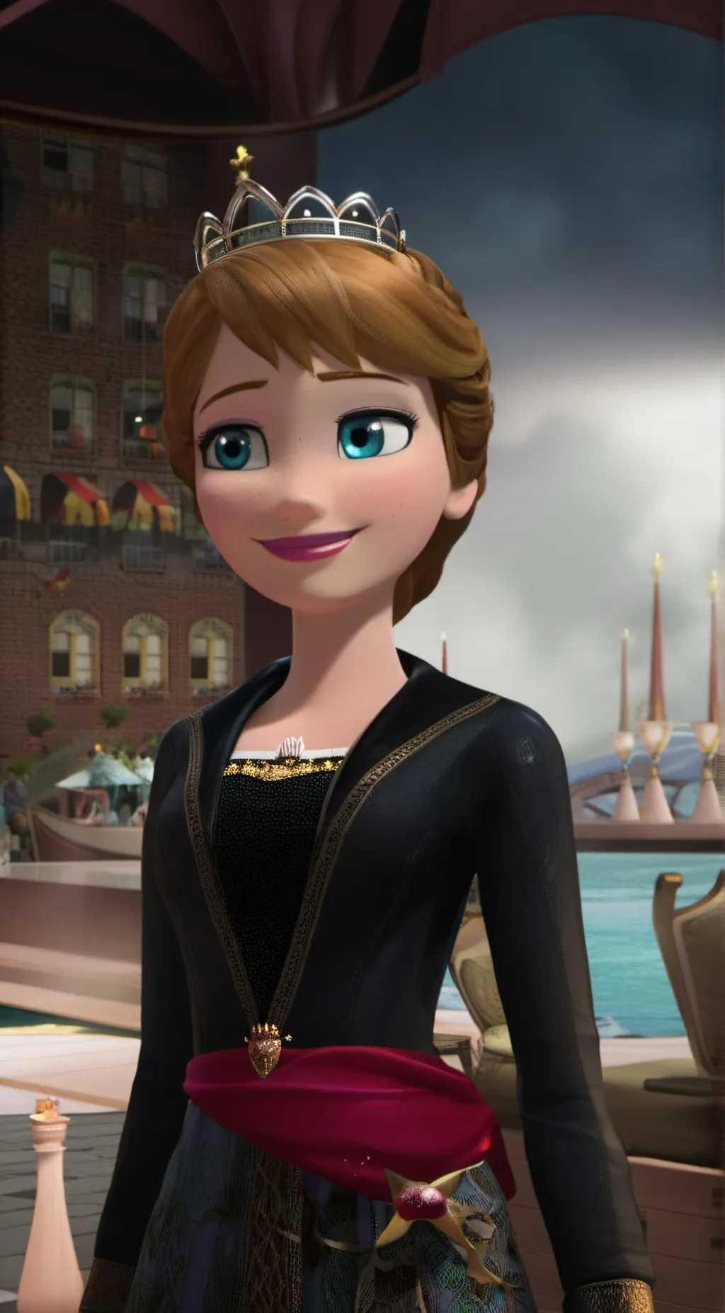 ai character: annna background