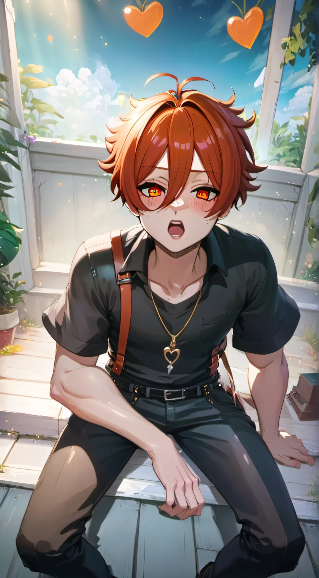 ai character: Sander background