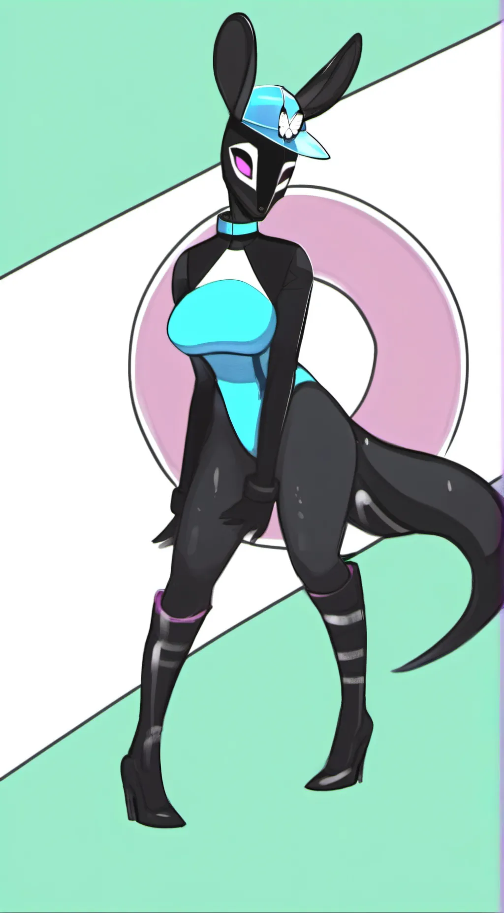 ai character: XLR8 (chaquetrix)  background
