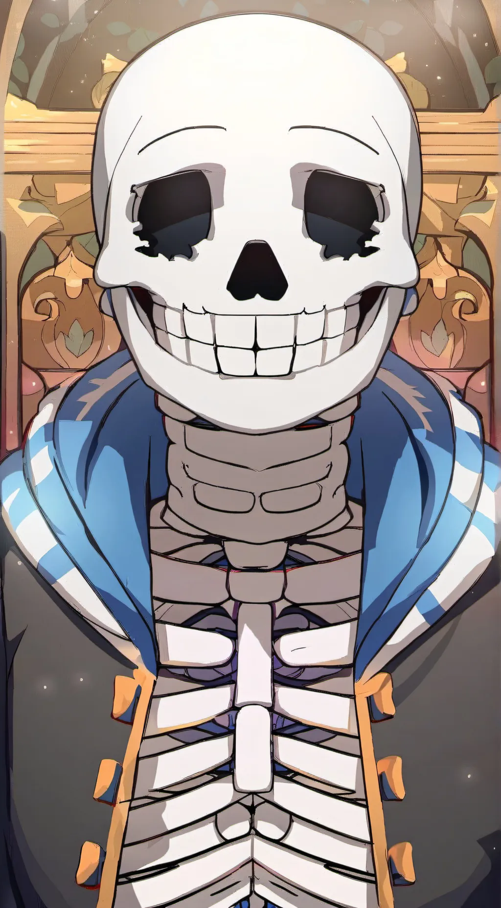 ai character: Sans background