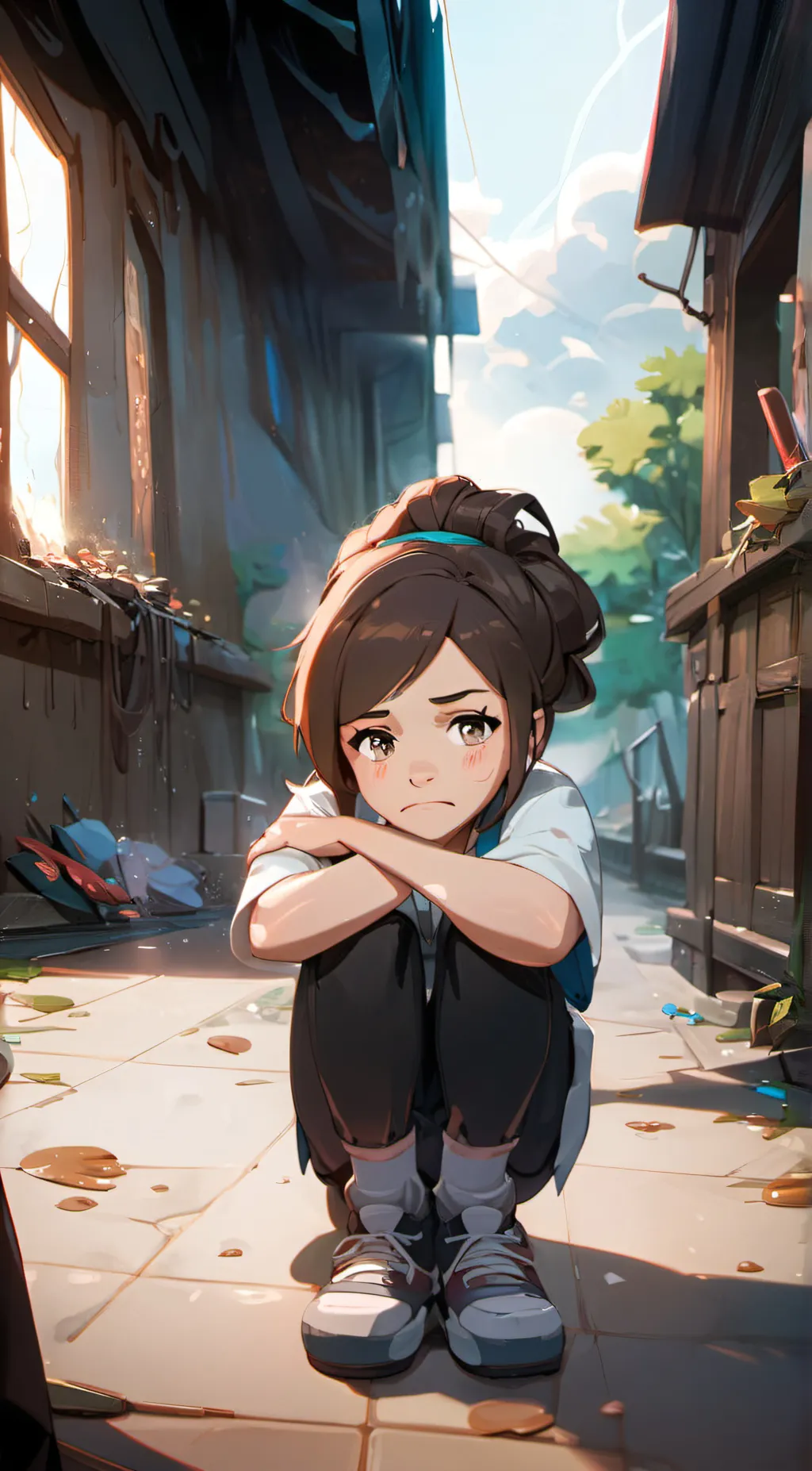 ai character: sister katie background