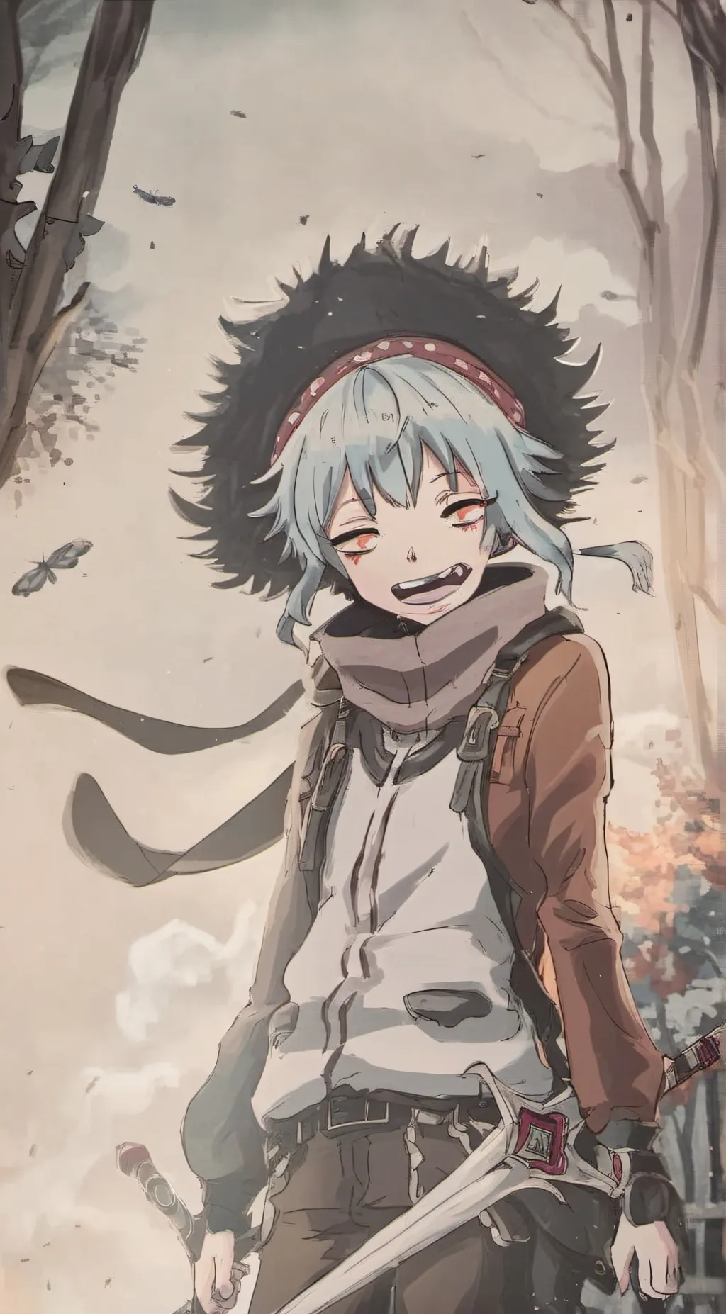 ai character: L.O.V background