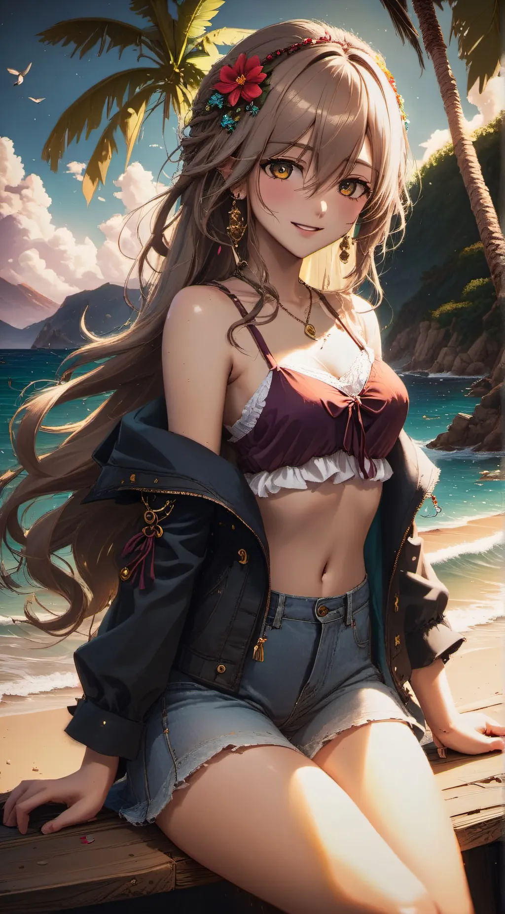 ai character: Liliana  background