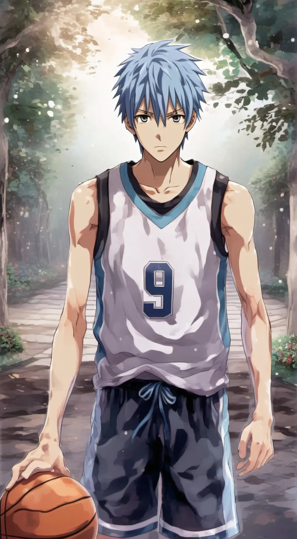 ai character: Kuroko background