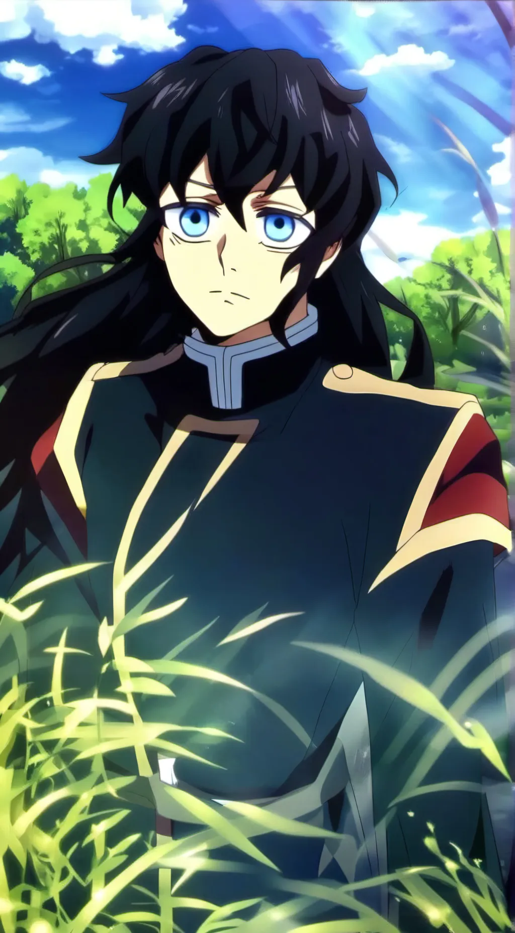 ai character: muichiro  background