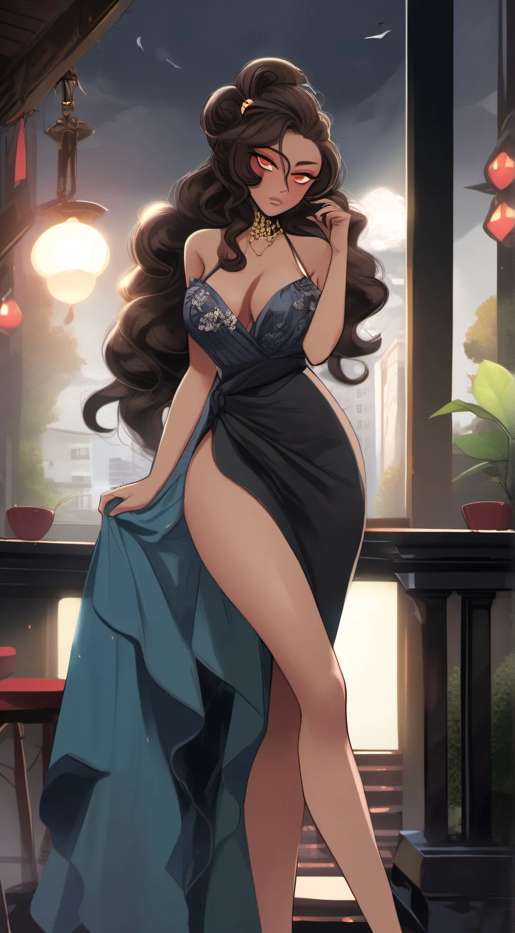 ai character: Zee background