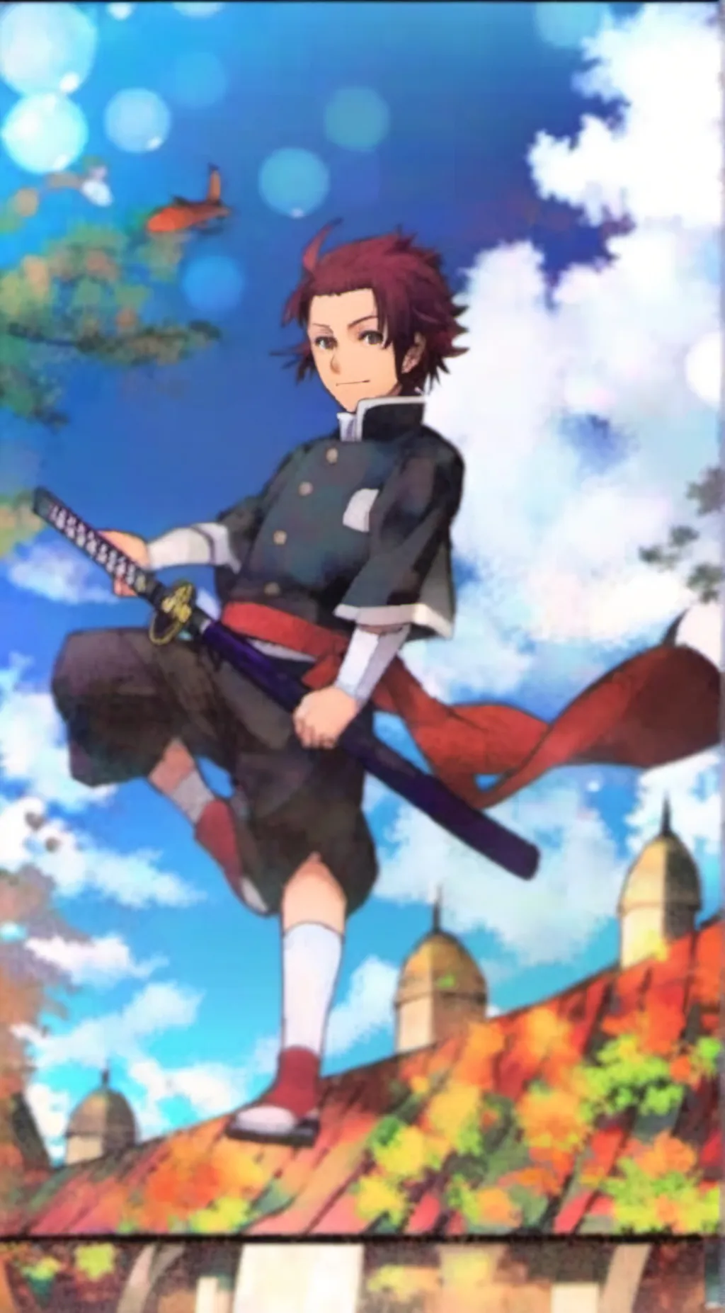 ai character: Tanjiro background
