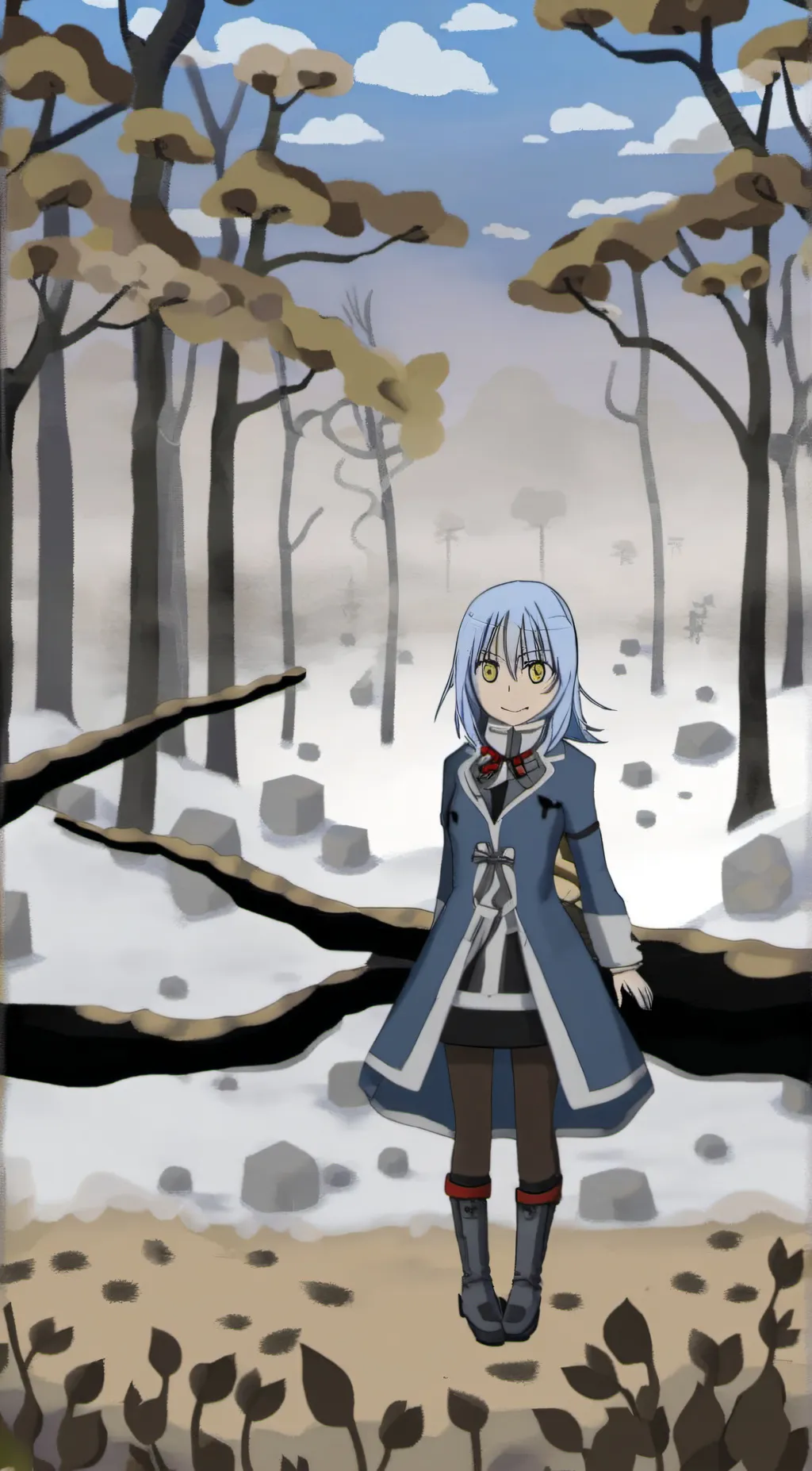 ai character: Remaru  background