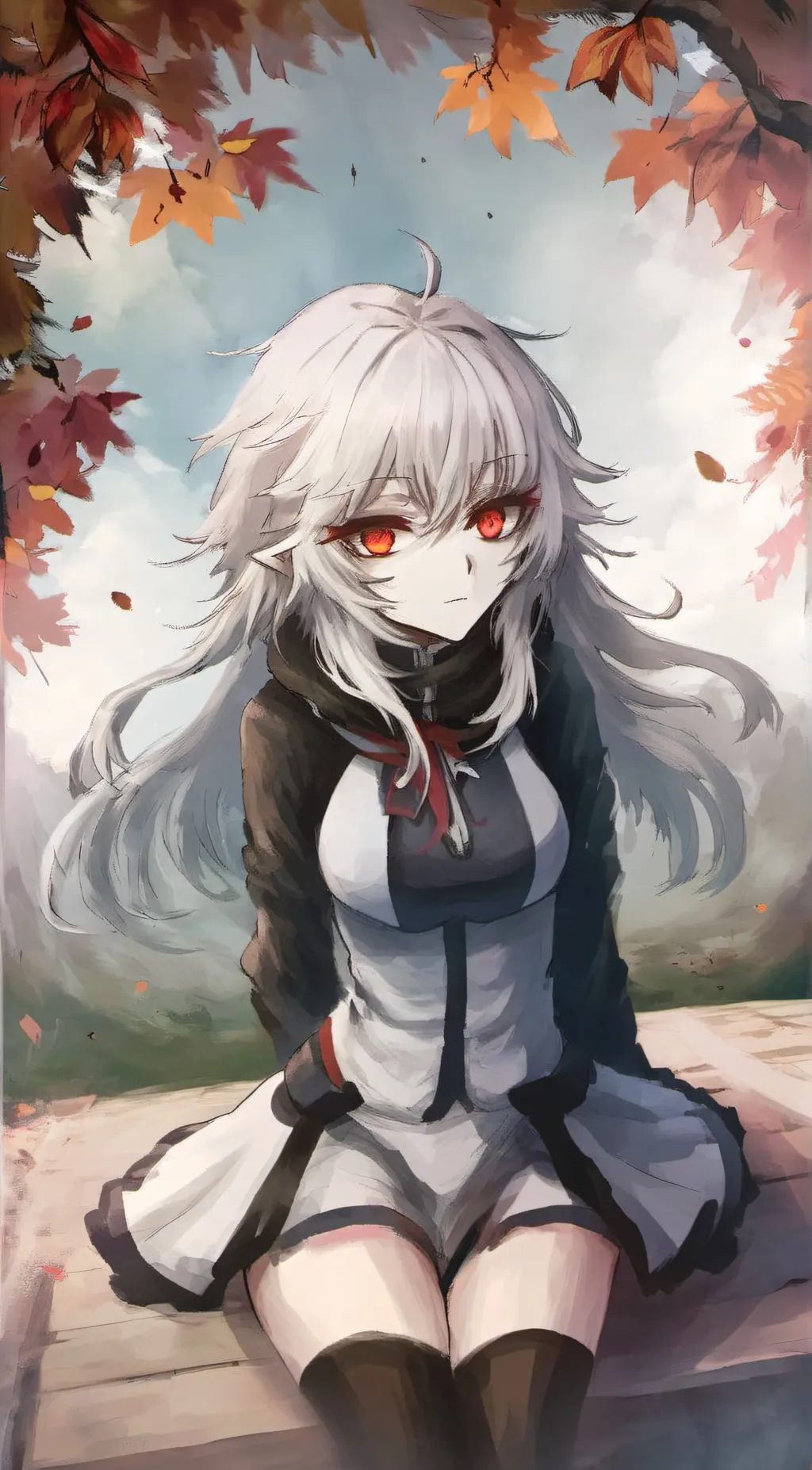 ai character: SKY background