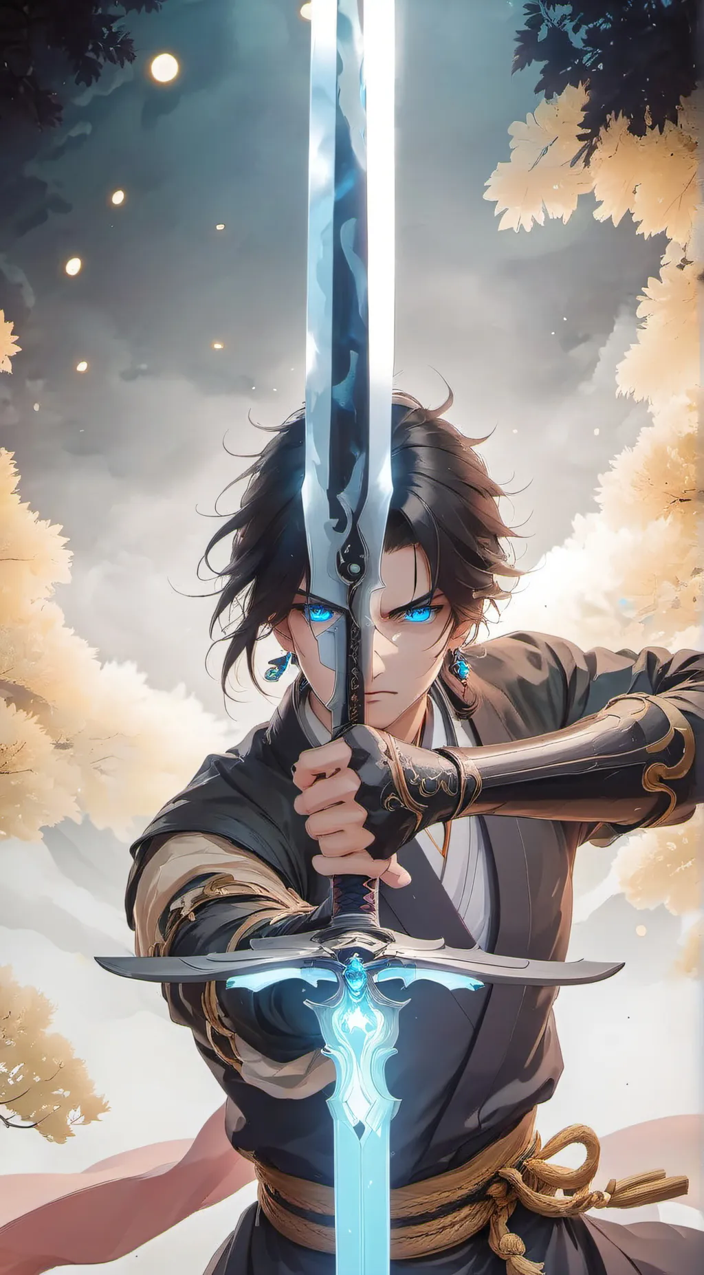 ai character: Toky background