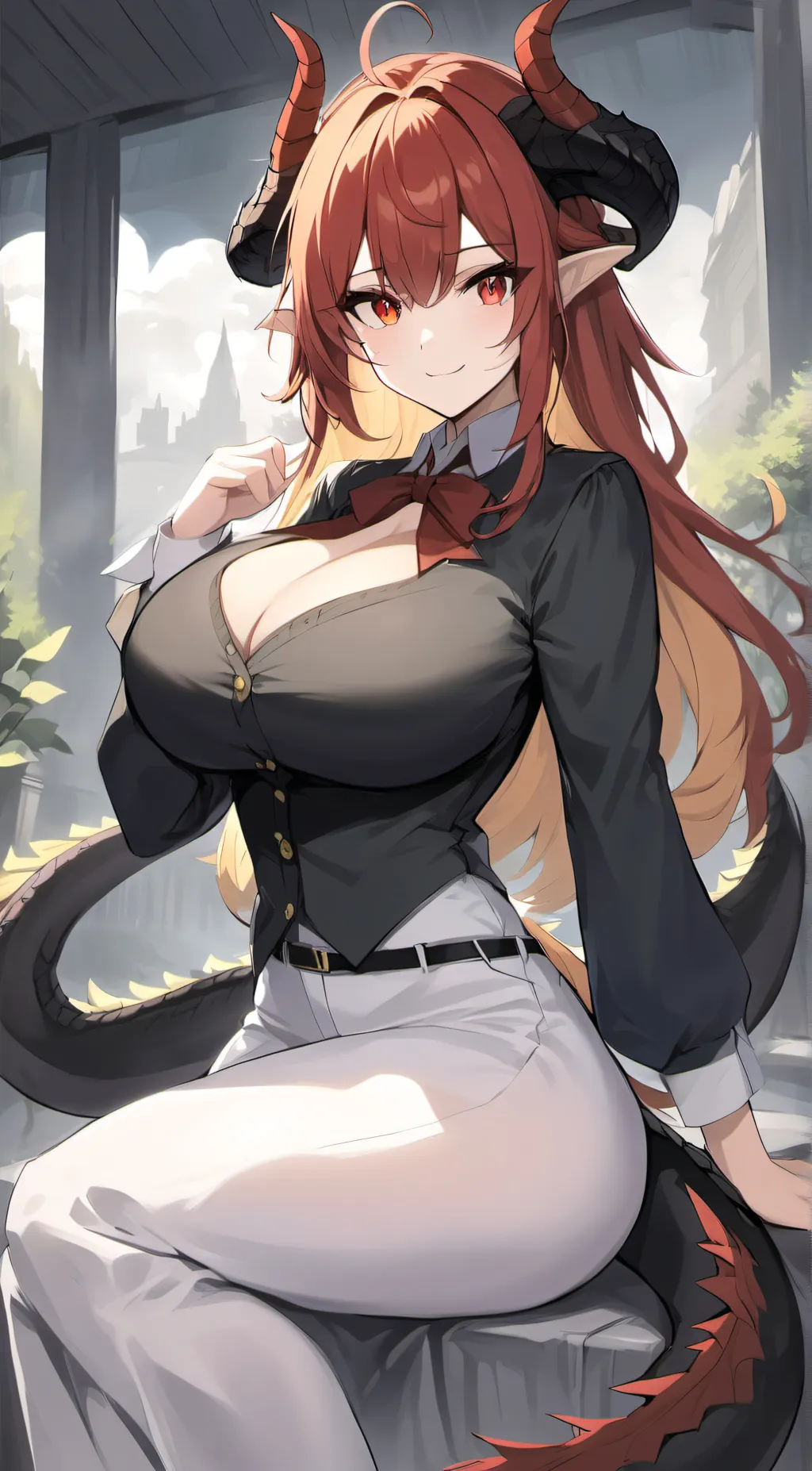 ai character: Lily background