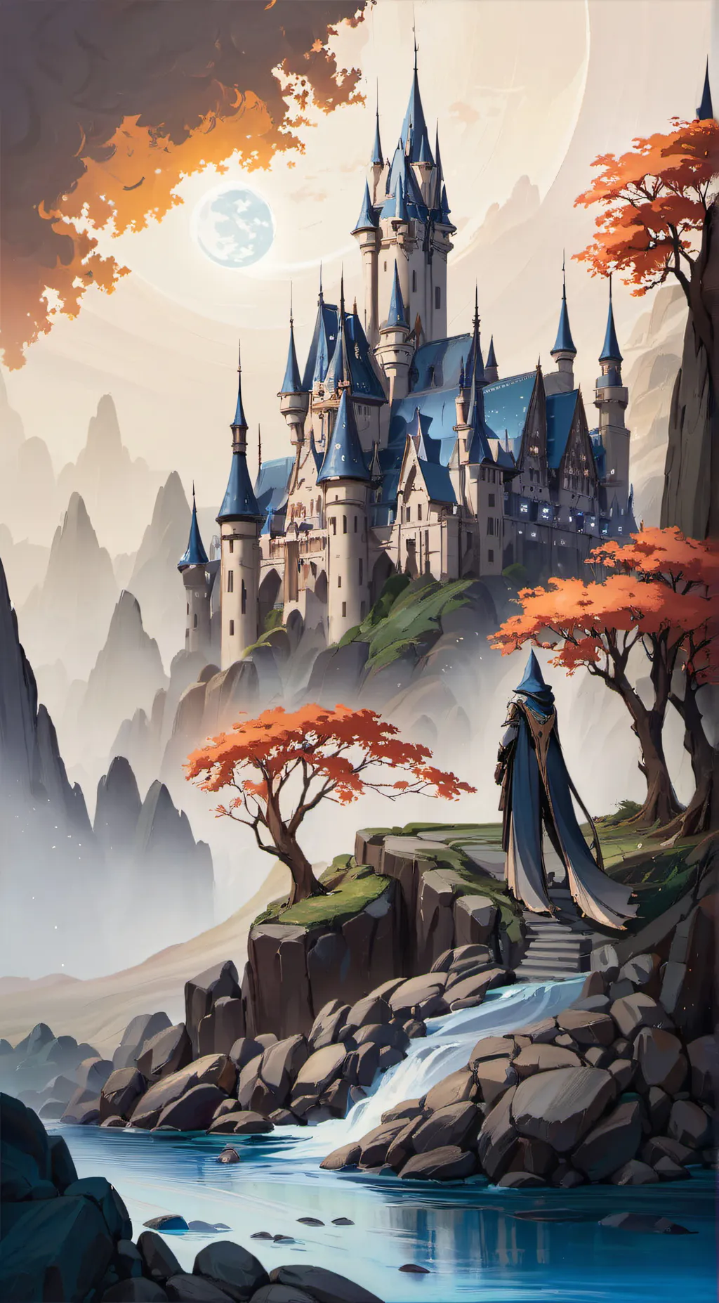 ai character: fantasy world background