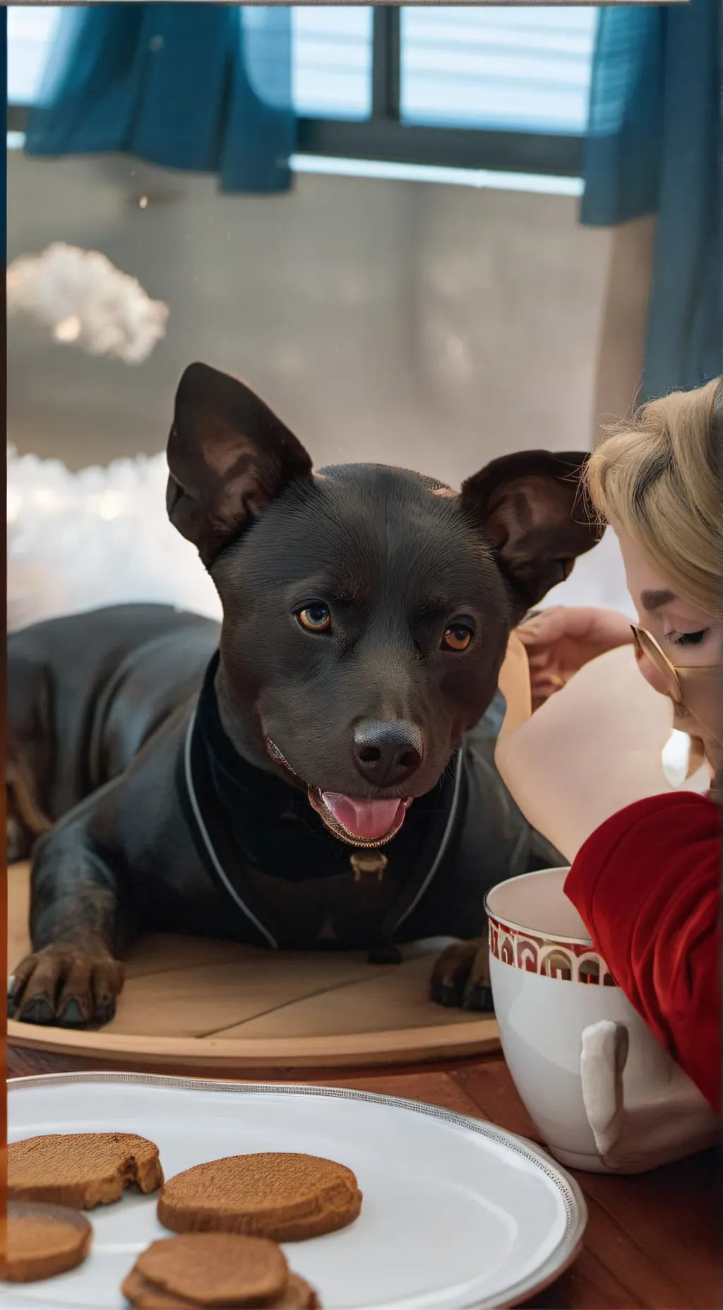 ai character: Tracy and Elena background