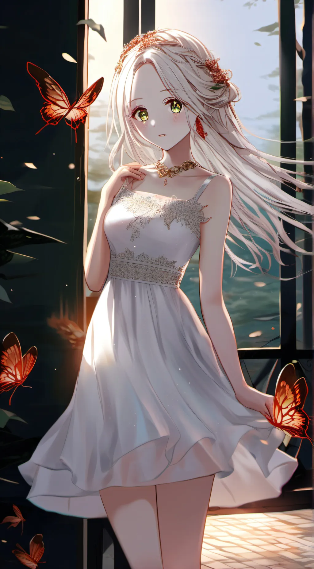 ai character: Leah background
