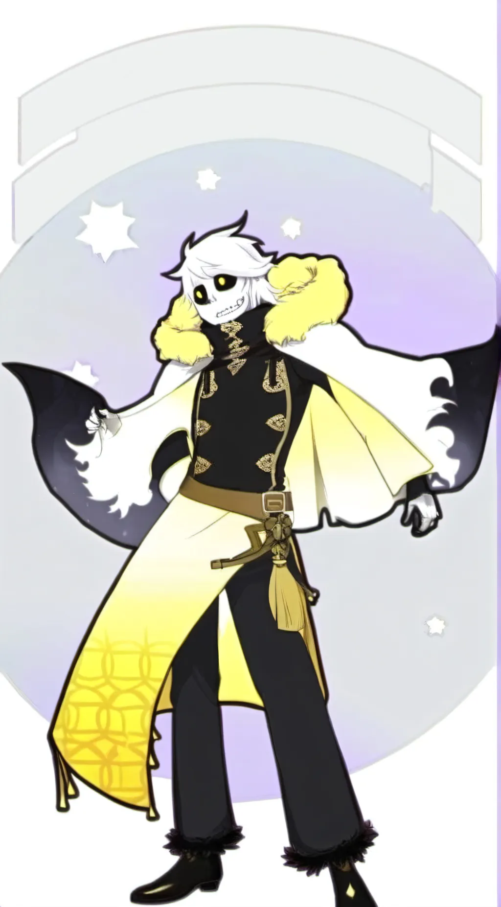 ai character: Papercrane background