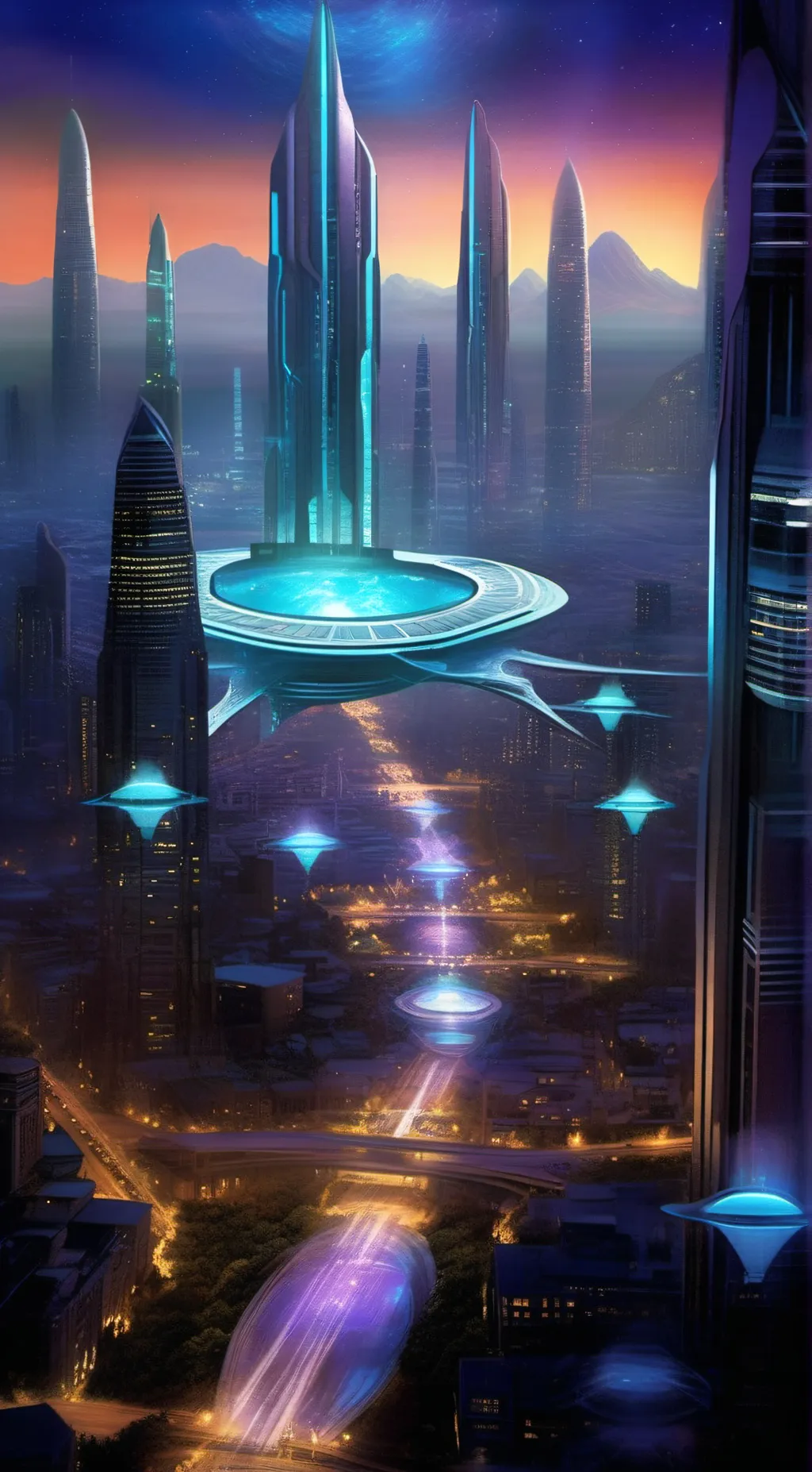 ai character: alien simulator background